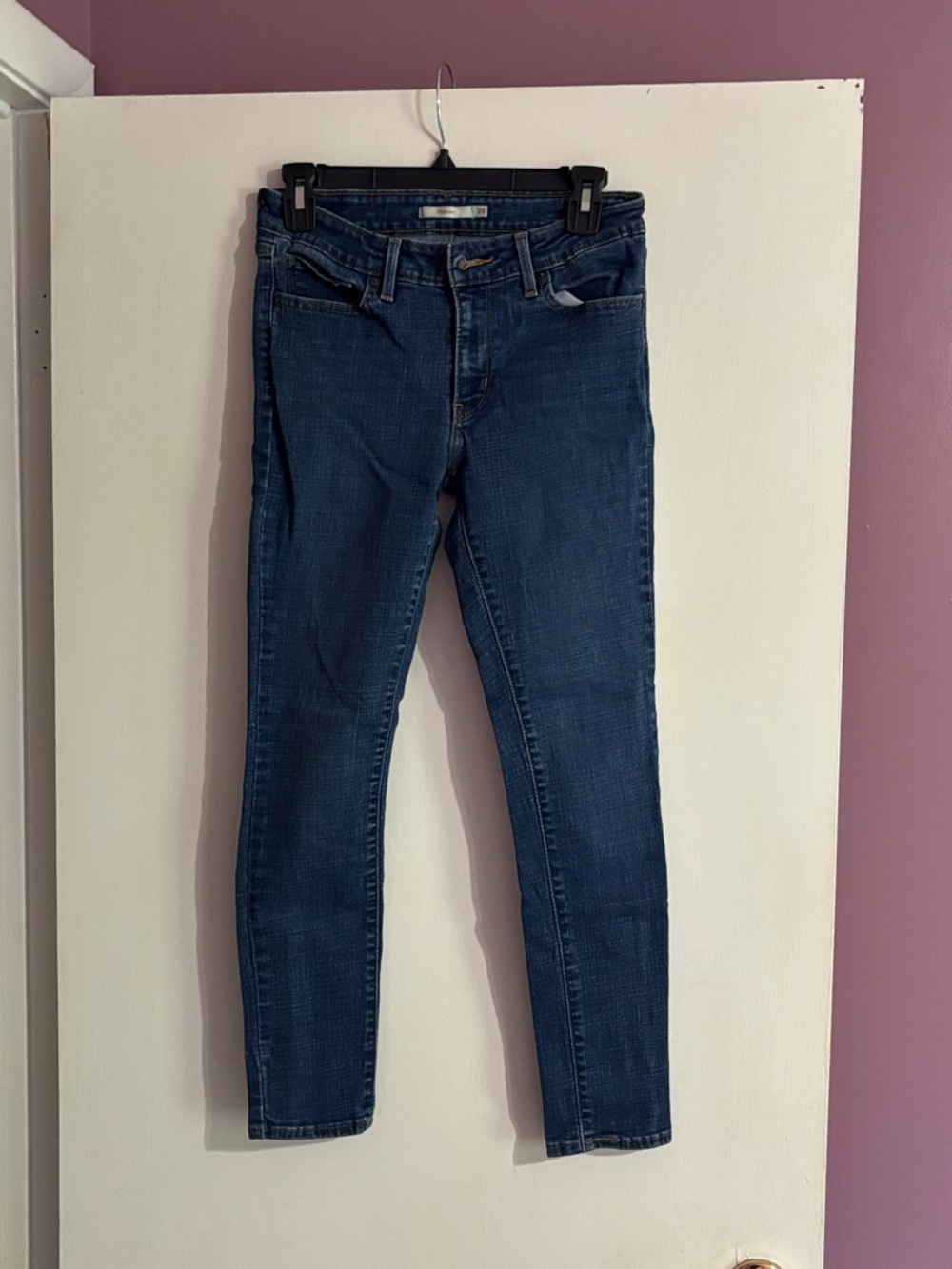 Levi’s 711 Skinny Dark Blue Women's Skinny Jeans